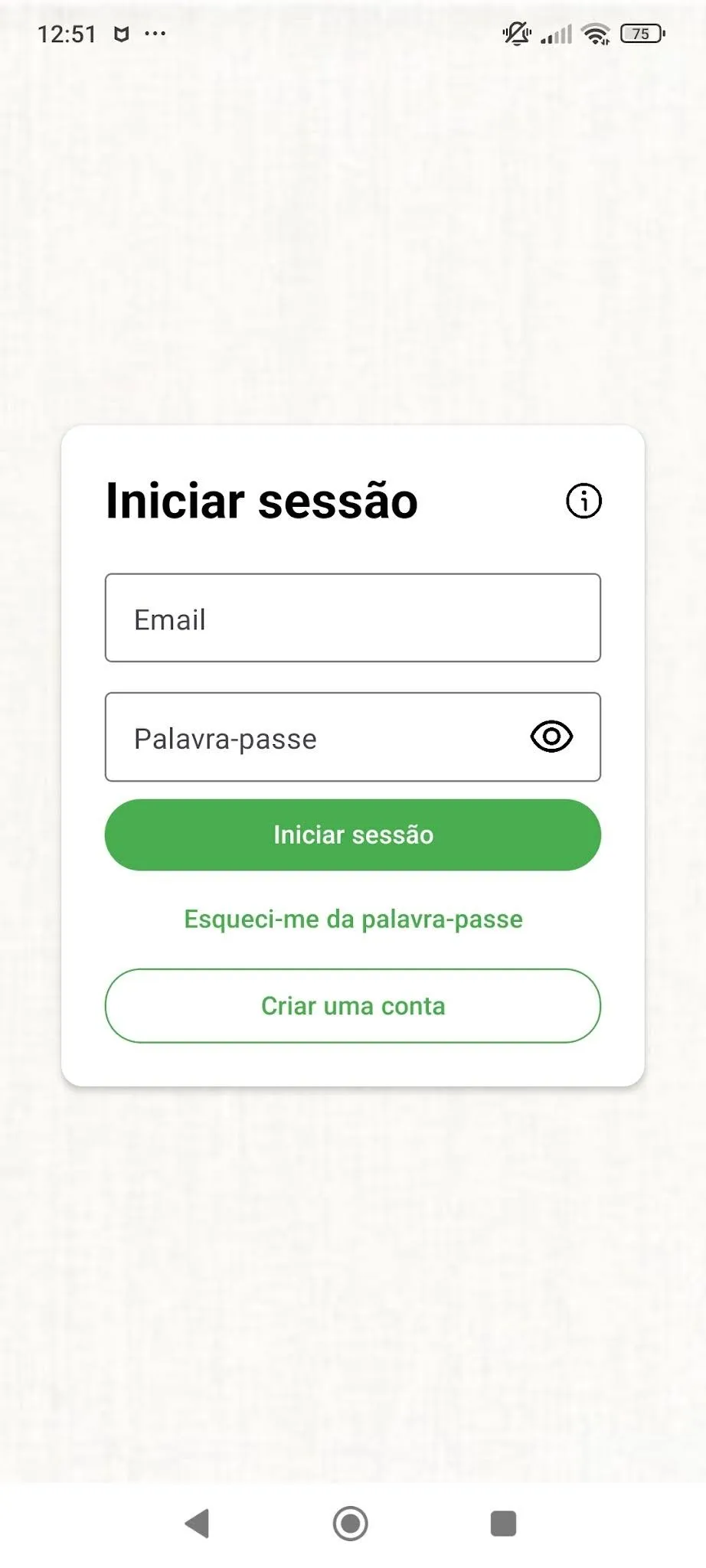 Login e acesso